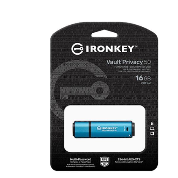 16Gb USB-C Ironkey Vaultprivacy 50C - immagine 3
