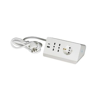 Multip Scriv 2 Prese USB Tipo A+C