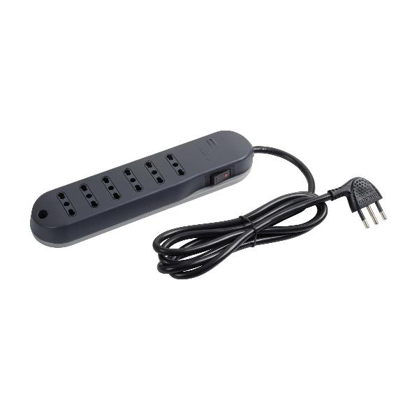 Slim6-Multipresa 10/16A Int. Safe