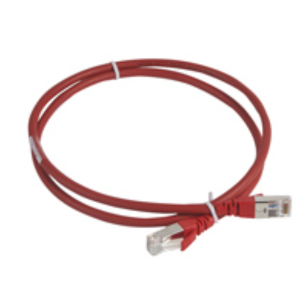 Patch S/Ftp Cat.6A Lshf Rosso 1M