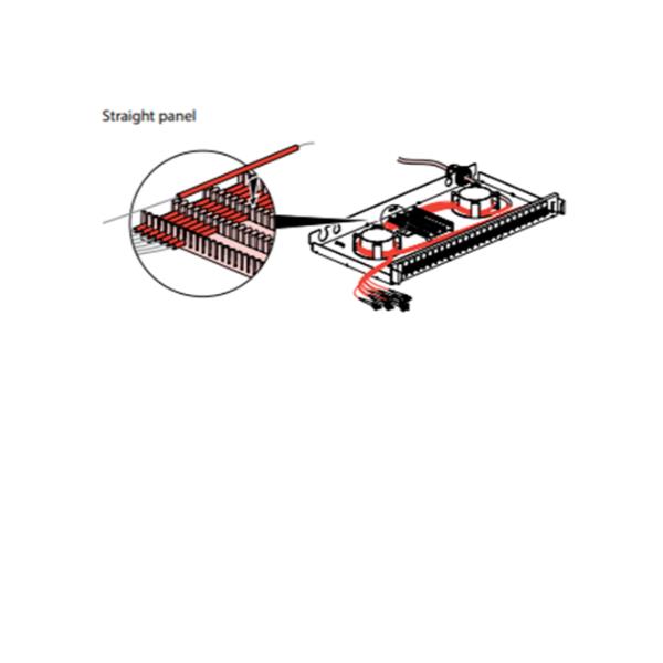 Cass.fo 1U Con 24 LCD Mm Nero - immagine 4