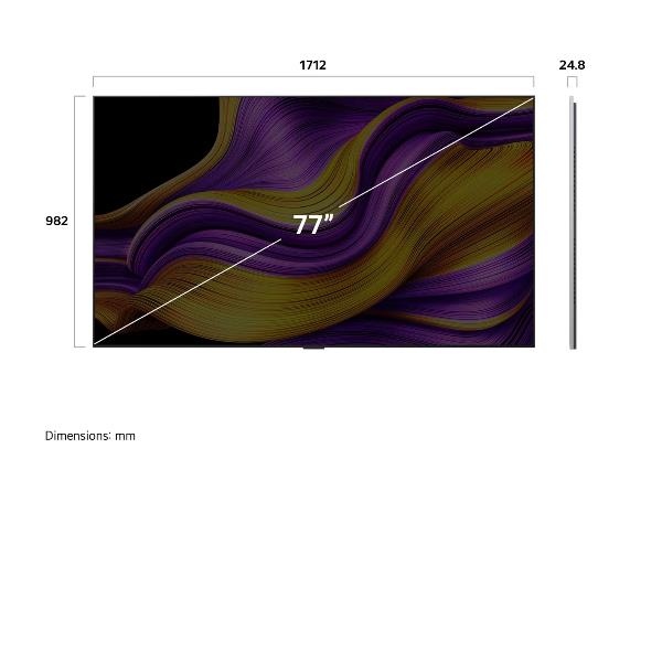 77 OLED Evo G5 4K UHD Wall Webos25 - immagine 5