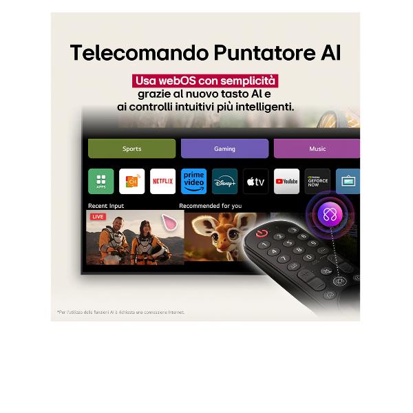 48 OLED Evo C5 4K UHD Base C Webo25 - immagine 7