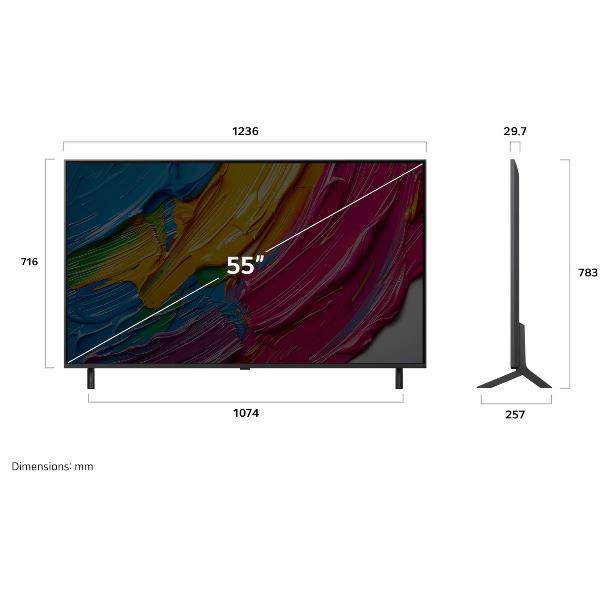 55 Qned 80A 4K UHD Webos25 Pied Lat