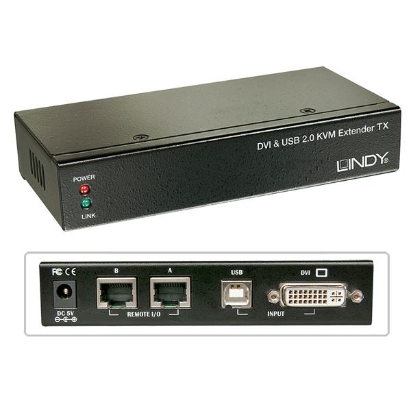 Extender Kvm Cat.6 DVI USB Audio - immagine 5