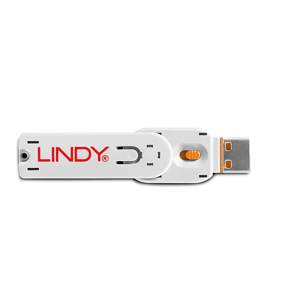 Serrature Per Porte USB Arancioni - immagine 5