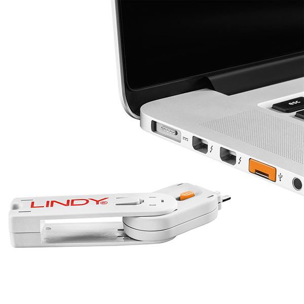 Serrature Per Porte USB Arancioni - immagine 3