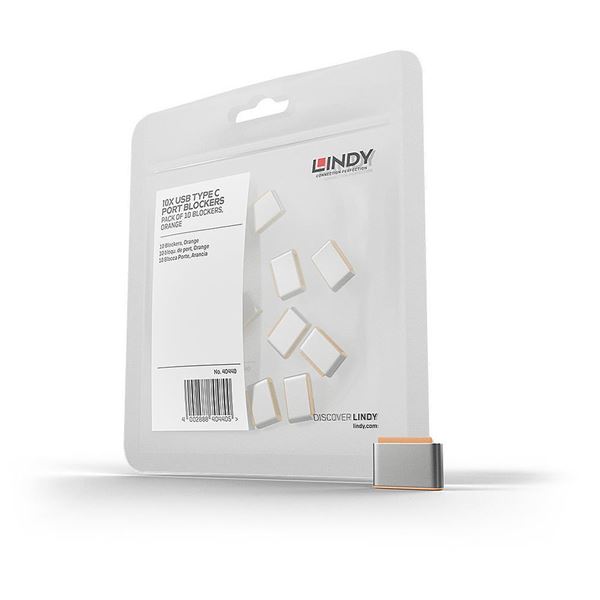 Serrature Addizionali USB C Arancio - immagine 4