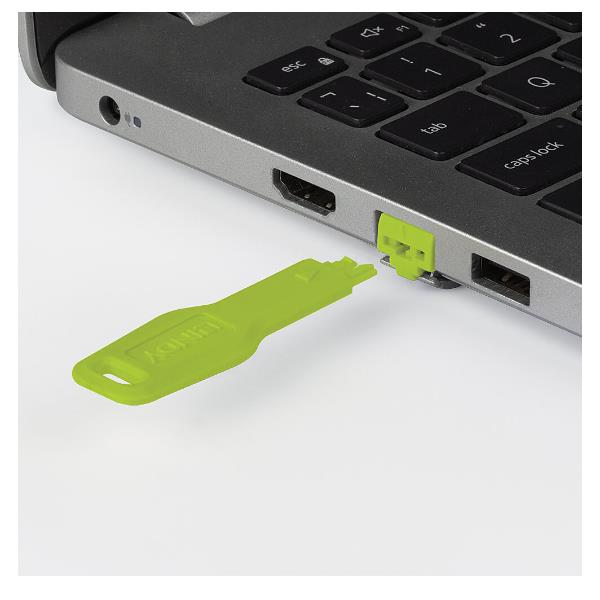 Port Blocker Rj45 Verde 20Pz - immagine 2