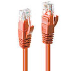 Cavo Cat. 6 U/Utp Arancione 3M