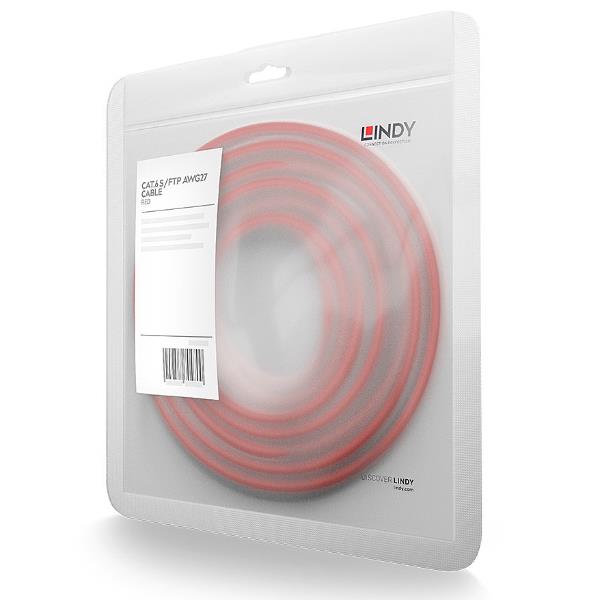 Cavo Cat.6 S/Ftp Rosso 10M - immagine 3