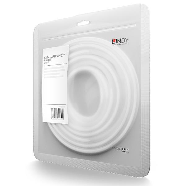 Cavo Cat.6 S/Ftp Bianco 30M - immagine 3