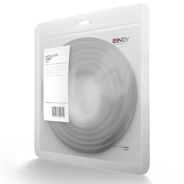 Cavo Cat.6 U/Utp Grigio 0.3M - immagine 3