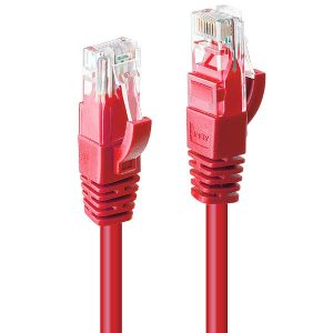 Cavo Di Rete Cat.6 U/Utp Rosso 3M