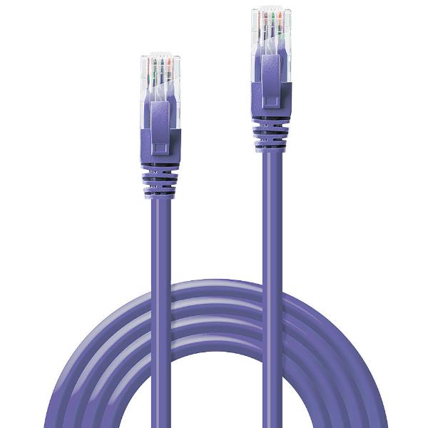 Cavo Di Rete Cat.6 U/Utp Viola 2M