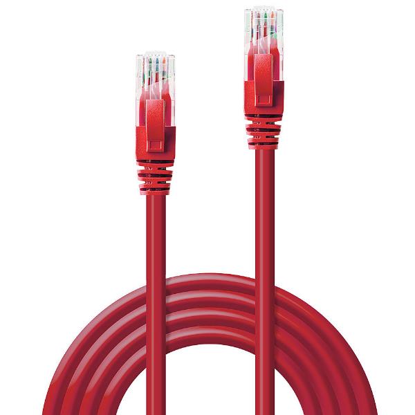 Cavo Di Rete Cat.6 U Utp Rosso 0 3M - immagine 2