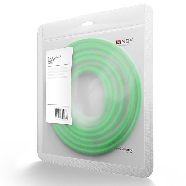 Cavo Di Rete Cat.6 Utp Verde 3M - immagine 3