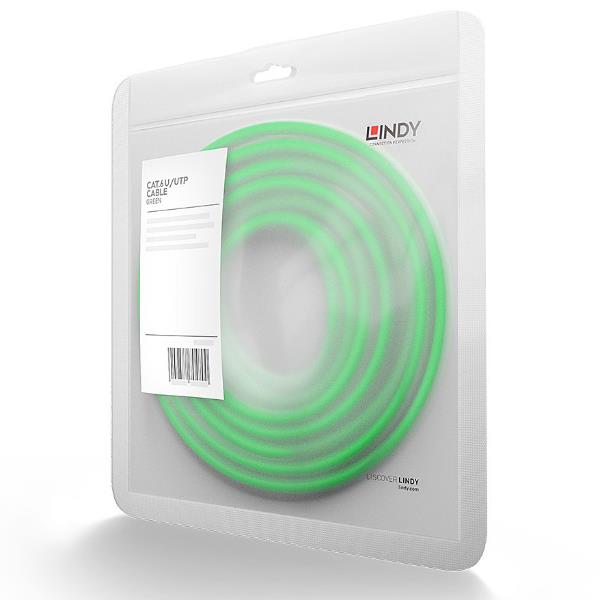 Cavo Di Rete Cat.6 Utp Verde 5M - immagine 3