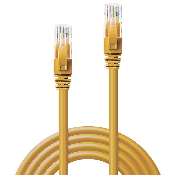 Cavo Di Rete Cat.6 U Utp Giallo 1M - immagine 2