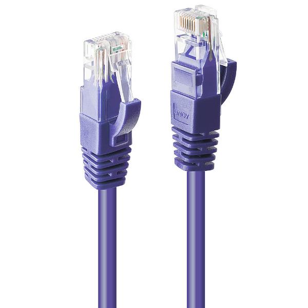 Cavo Di Rete Cat.6 Utp Viola 0 3M