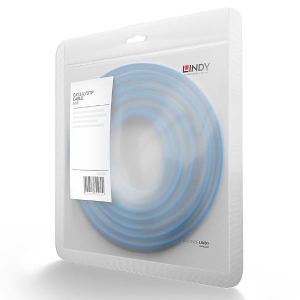 Cavo Cat. 6 U/Utp Blu 15M - immagine 3