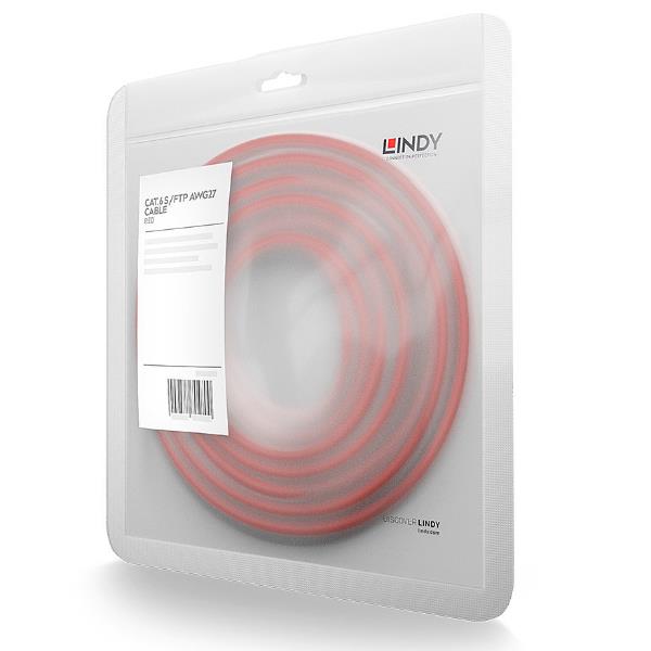 Cavo Cat.6 S/Ftp Rosso 0 3M - immagine 3