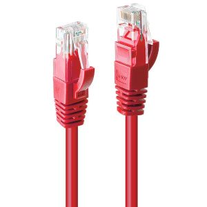 Cavo Cat. 6 U/Utp Rosso 20M