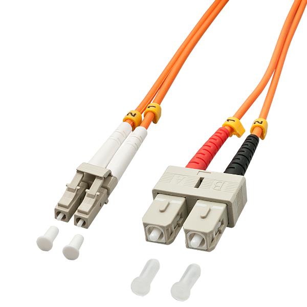 Cavo Fibra Ottica Duplex Lc/Sc 10M