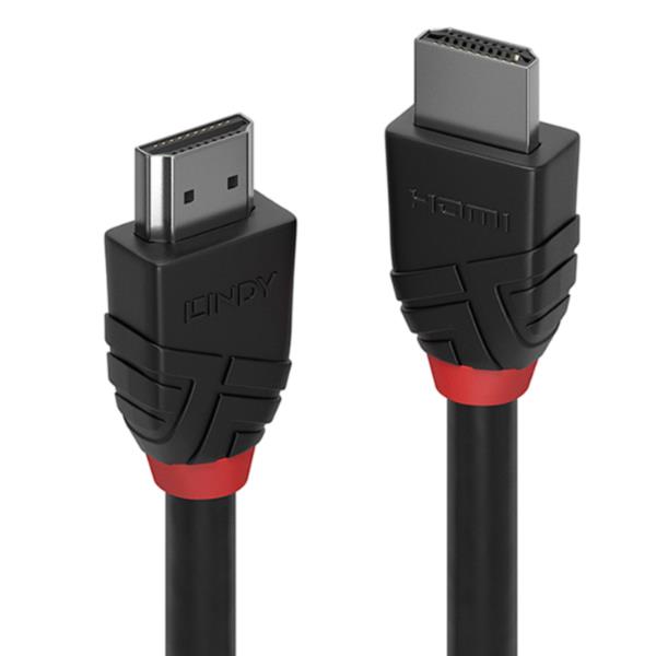 Cavo HDMI High Speed Nero Line 0. - immagine 2