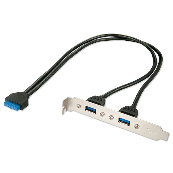 Staffa USB 3.0 2 Porte - immagine 2