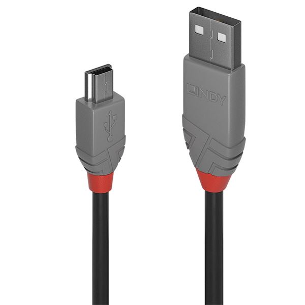 Cavo USB 2.0 A Mini-B Nero 1M