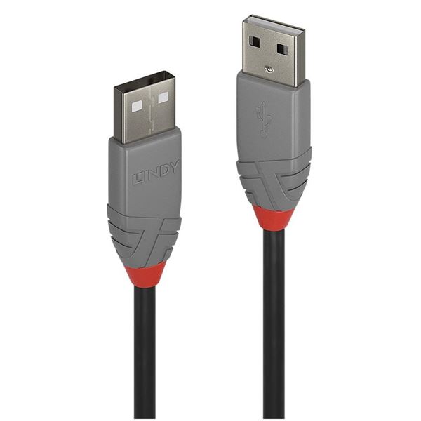 Cavo USB 2.0 A/A Anthra 1M
