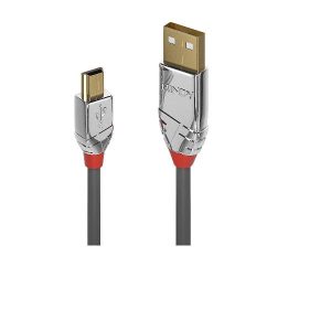 Cavo USB 2.0 A/Mini-B Cromo Line 2M
