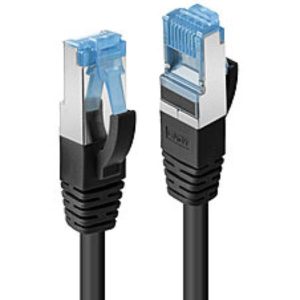 Cat.6A S/Ftp Lsoh, Schwarz, 0,3M