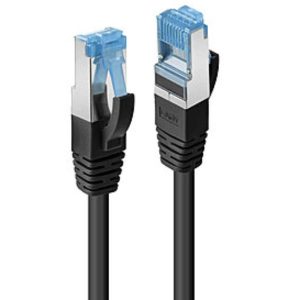 Cat.6A S/Ftp Lsoh, Schwarz, 0,5M