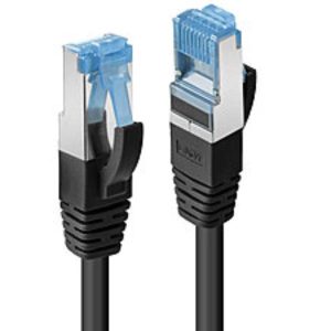 Cat.6A S/Ftp Lsoh, Schwarz, 1M