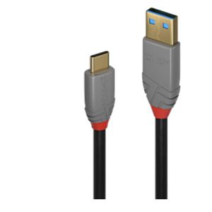 Cavo USB 3.1 Tipo C/A Anthra, 1.5M