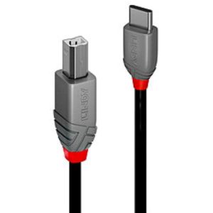 0.5M Cavo USB 2.0 Tipo C B, Anthra