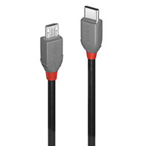 Cavo USB 2.0 Tipo C/Micro-B, 0.5M - immagine 2