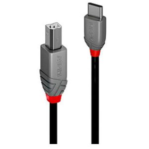 2M Cavo USB 2.0 Tipo C A B, Anthra