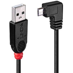 Cavo USB 2.0 Tipo A/Microb 90° 0,5M