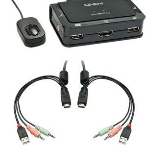 Switch Kvm Compact HDMI USB 2.0