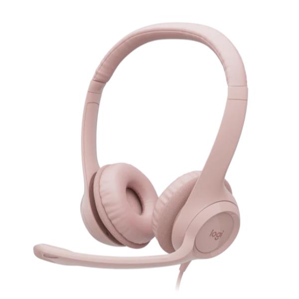 H390 USB Pc Headset - Rose - immagine 3