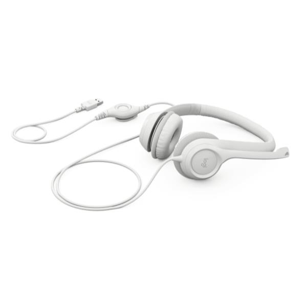H390 USB Pc Headset Offwhite