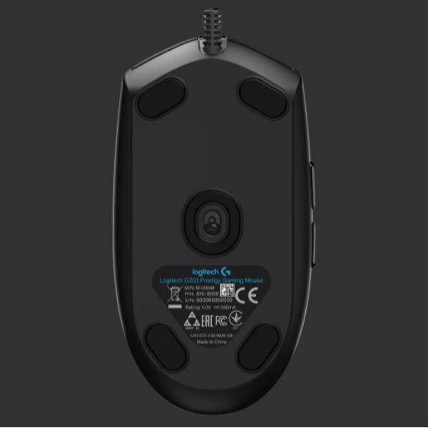 G203 Lightsync Gaming Mouse Blk - immagine 4
