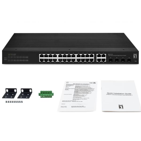 Hilbert 28-Port Indust Gbit - immagine 6