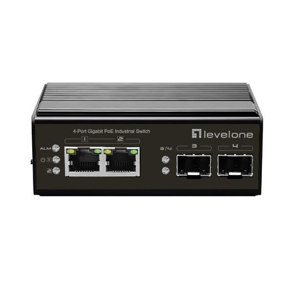 4-Port Gigabit PoE Industrial