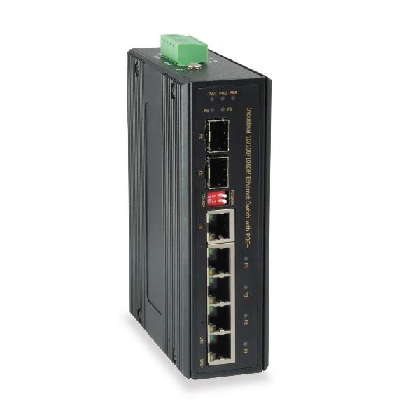 6-Port Gigabit PoE Industrial - immagine 2