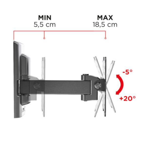 Staffa Muro Flatstyle Fr 100 - immagine 2