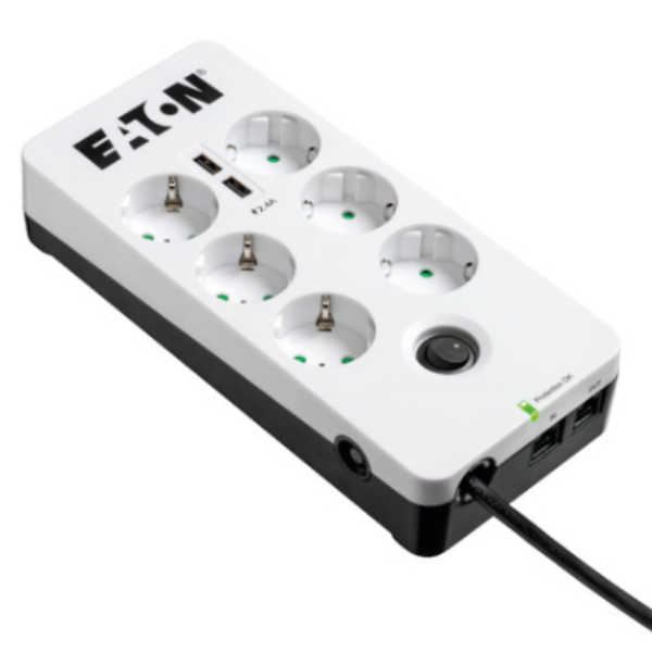 Eaton Protection Box 6 Tel@ USB Din - immagine 2